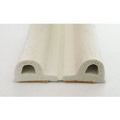 Samolepiace tesnenie P 9×5,5 mm biele